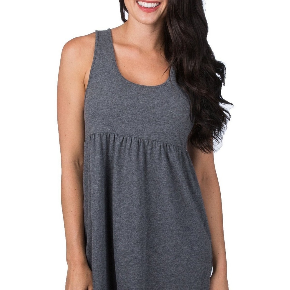 NWT Lauren James Tailgate Dress Grey